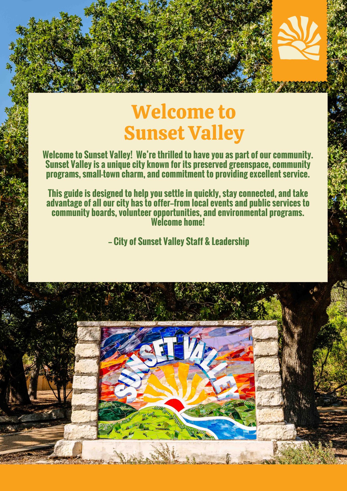 New Welcome Guide 2026