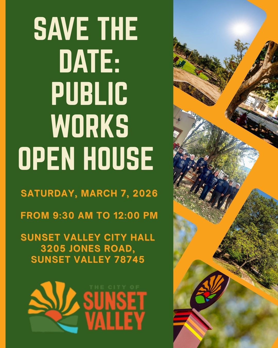 Save the Date: Public Works Open House